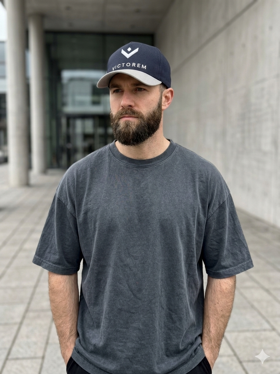 Black & Grey Cap